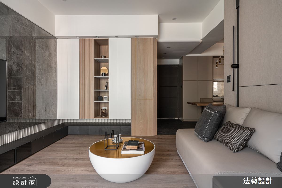 26坪老屋(16~30年)＿現代風客廳案例圖片＿法藝設計＿法藝_一方天地之3