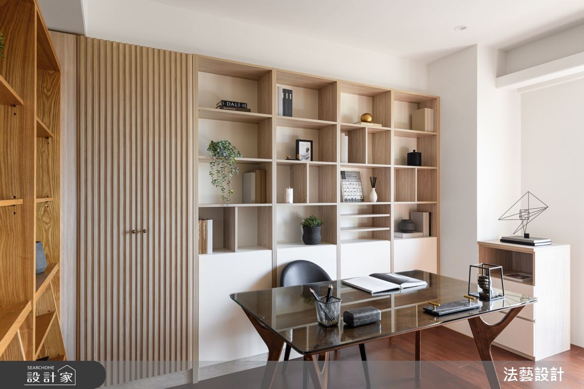 45坪中古屋(5~15年)＿現代風書房案例圖片＿法藝設計＿法藝_回歸，初心之33