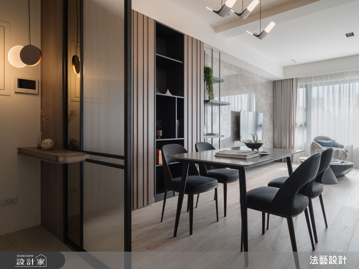 26坪新成屋(5年以下)＿現代風餐廳案例圖片＿法藝設計＿法藝_沐光之森之2