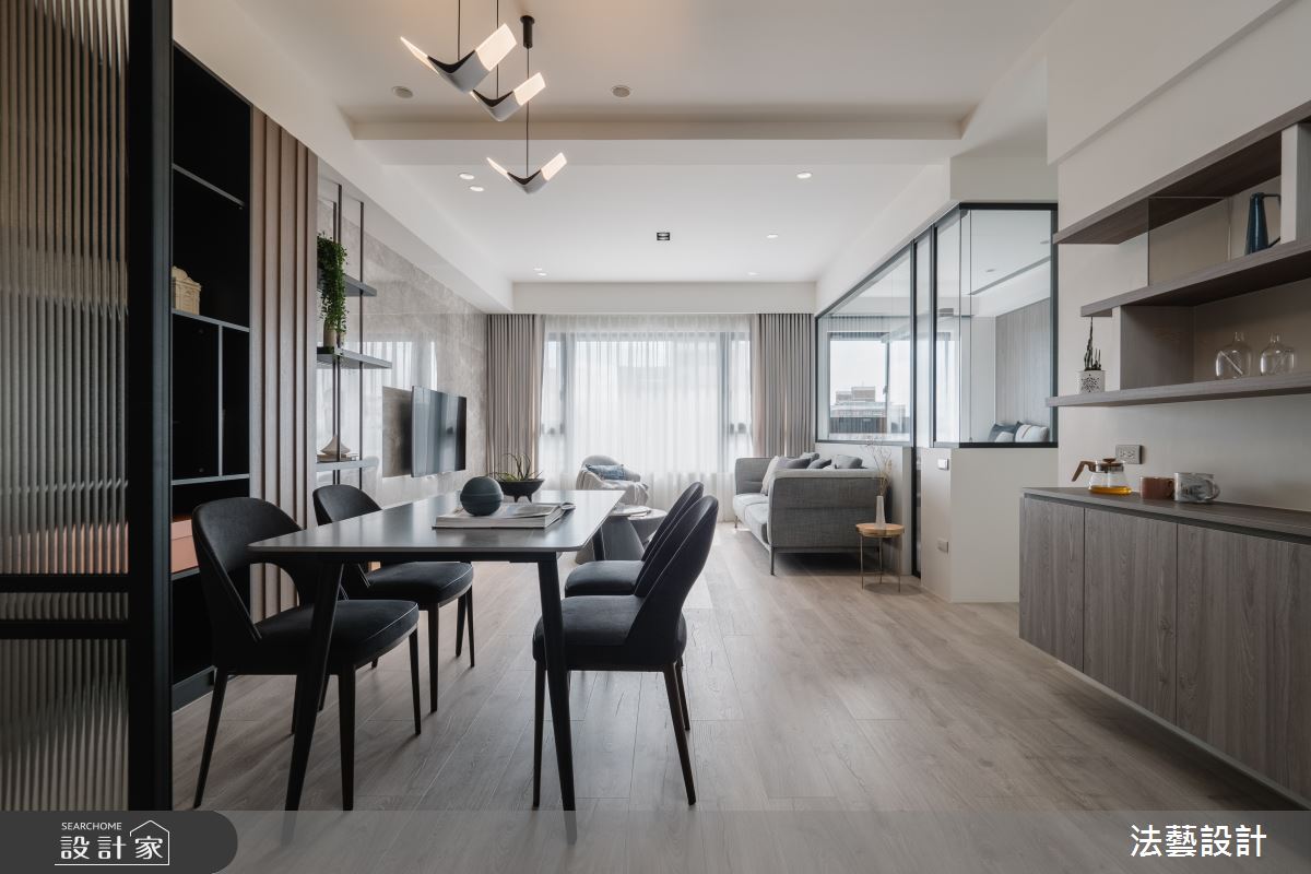 26坪新成屋(5年以下)＿現代風餐廳案例圖片＿法藝設計＿法藝_沐光之森之3