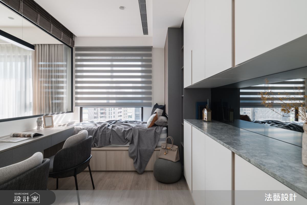 26坪新成屋(5年以下)＿現代風書房臥榻案例圖片＿法藝設計＿法藝_沐光之森之4170
