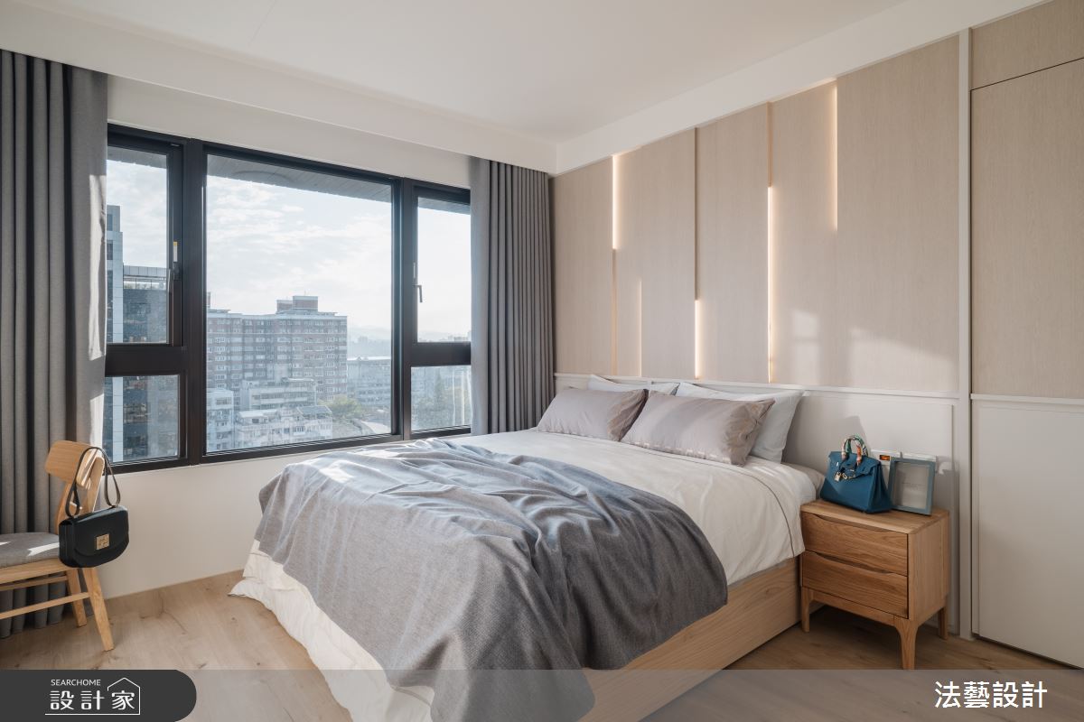 26坪新成屋(5年以下)＿現代風臥室案例圖片＿法藝設計＿法藝_沐光之森之16