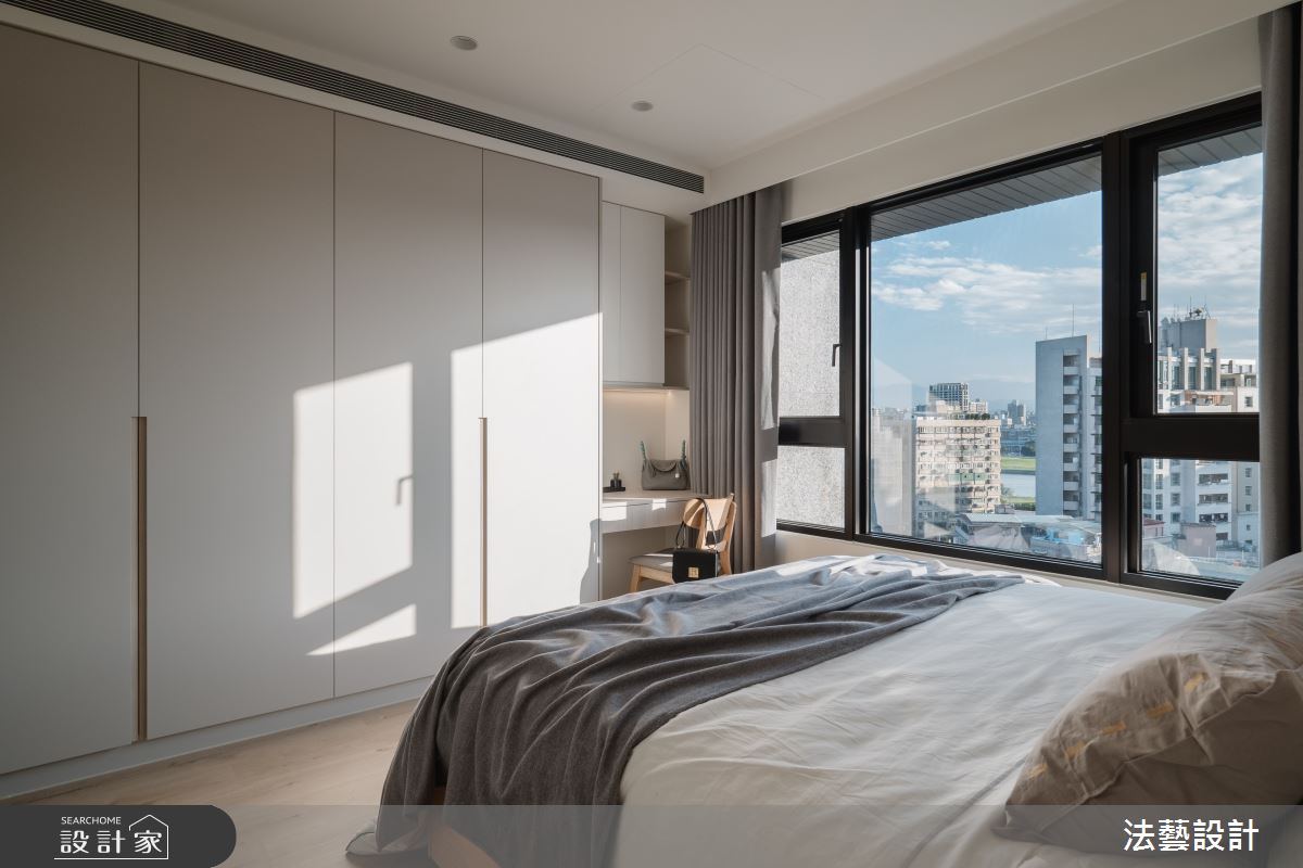 26坪新成屋(5年以下)＿現代風臥室案例圖片＿法藝設計＿法藝_沐光之森之17