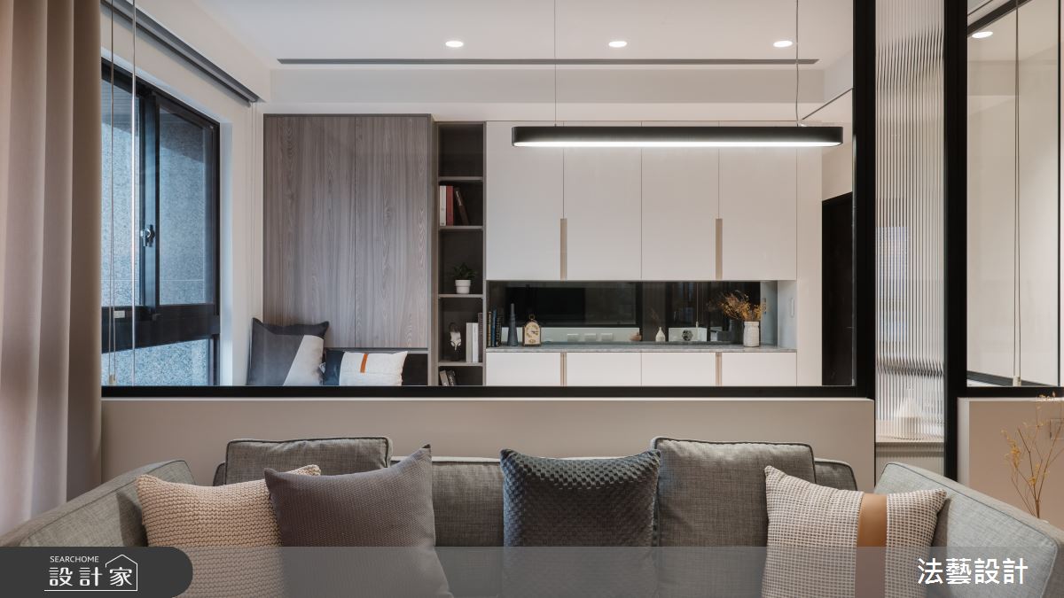 26坪新成屋(5年以下)＿現代風客廳案例圖片＿法藝設計＿法藝_沐光之森之10