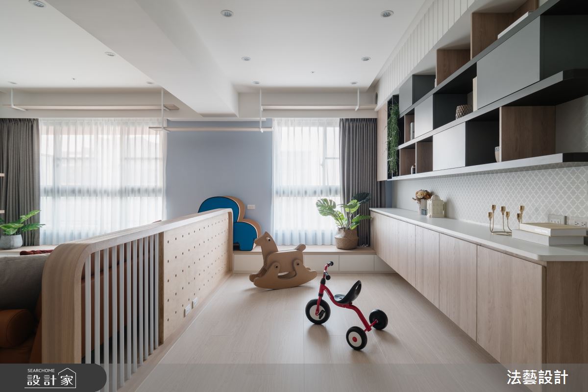 29坪新成屋(5年以下)＿北歐風臥榻多功能室案例圖片＿法藝設計＿法藝_自遊·北歐之19