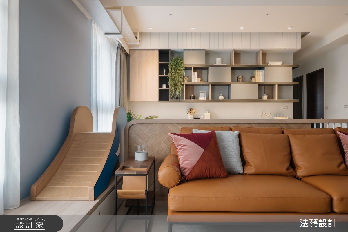 29坪新成屋(5年以下)＿北歐風客廳案例圖片＿法藝設計＿法藝_自遊·北歐之9