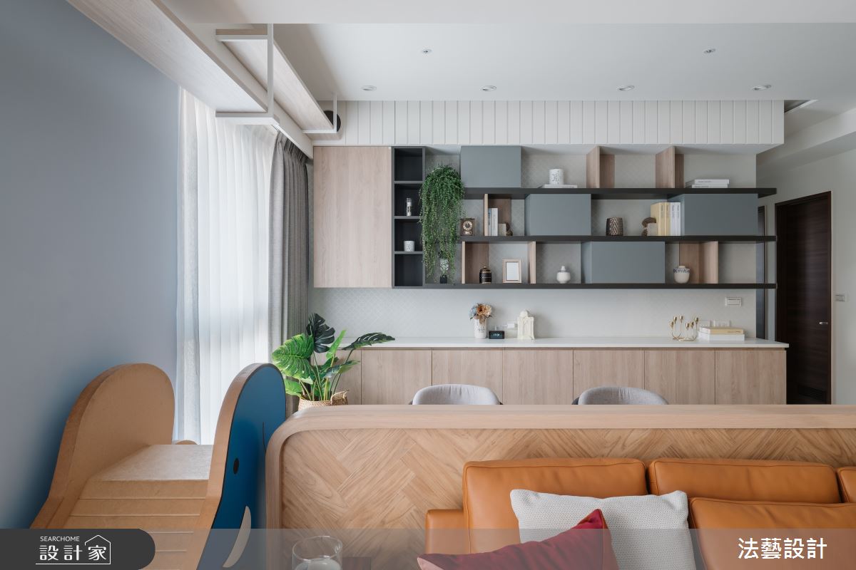 29坪新成屋(5年以下)＿北歐風客廳案例圖片＿法藝設計＿法藝_自遊·北歐之10