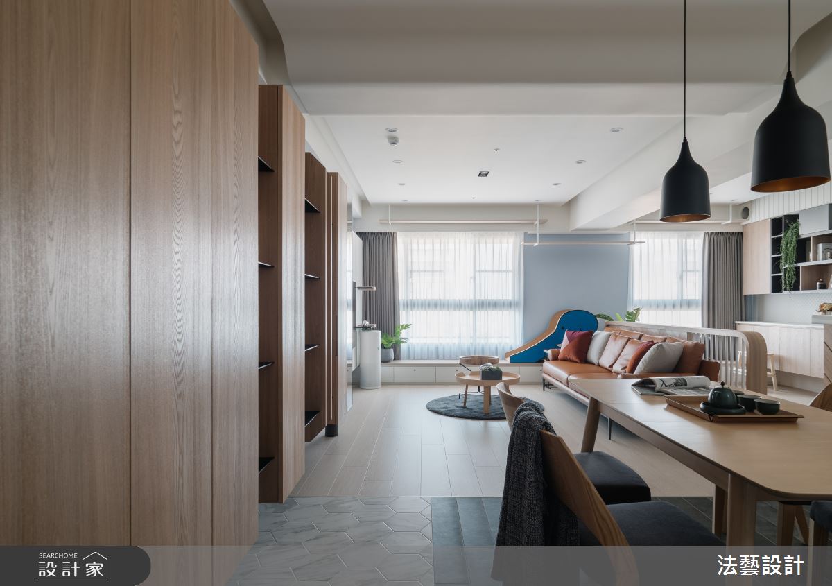 29坪新成屋(5年以下)＿北歐風餐廳案例圖片＿法藝設計＿法藝_自遊·北歐之1
