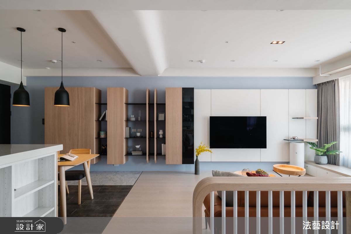29坪新成屋(5年以下)＿北歐風客廳案例圖片＿法藝設計＿法藝_自遊·北歐之15