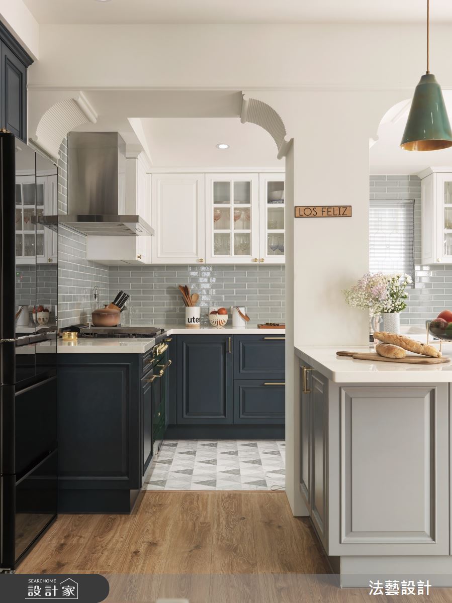26坪老屋(31~40年)＿美式風廚房案例圖片＿法藝設計＿法藝_旅美日記之10