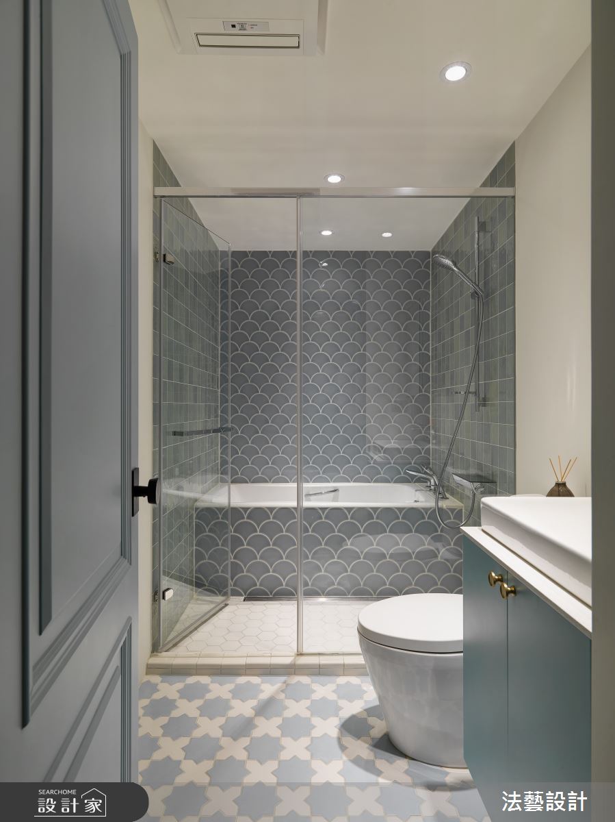 26坪老屋(31~40年)＿美式風浴室案例圖片＿法藝設計＿法藝_旅美日記之19