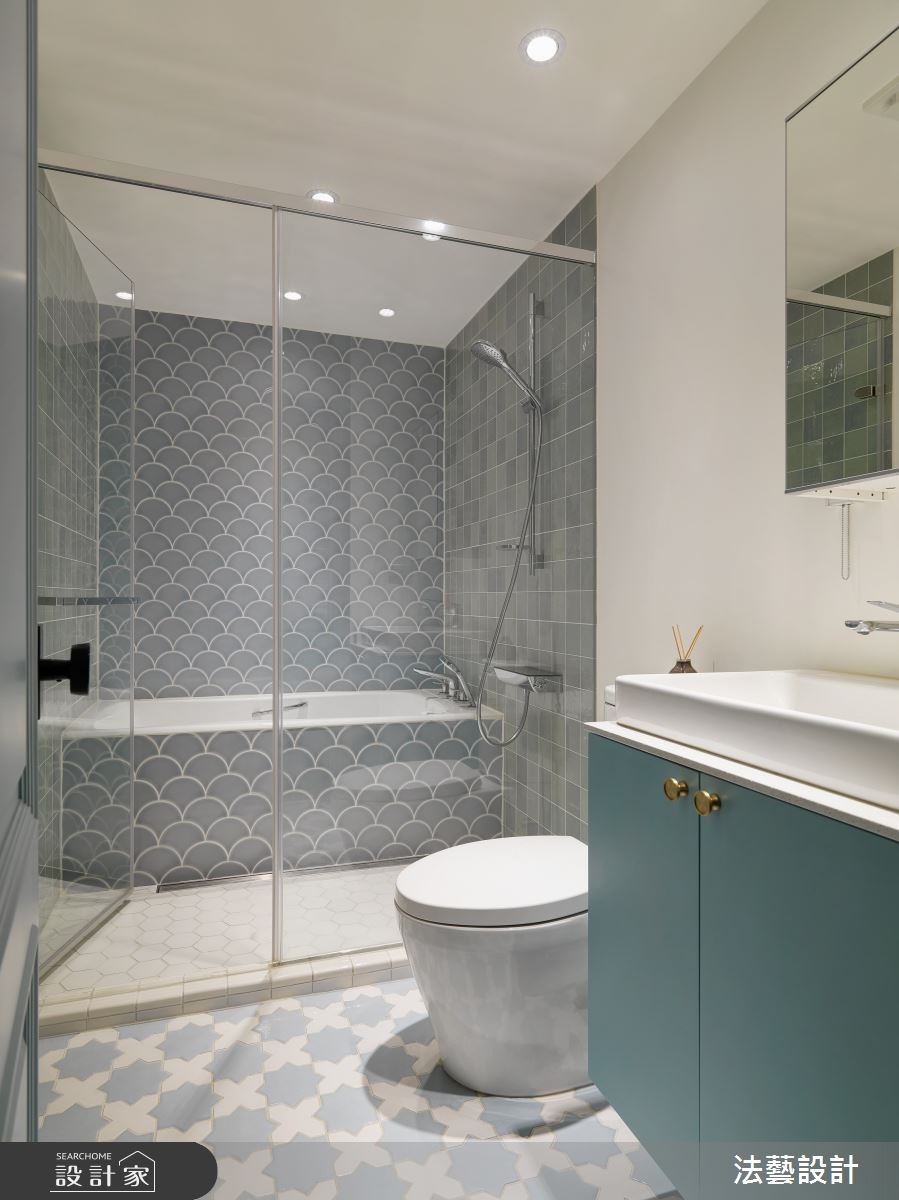 26坪老屋(31~40年)＿美式風浴室案例圖片＿法藝設計＿法藝_旅美日記之146
