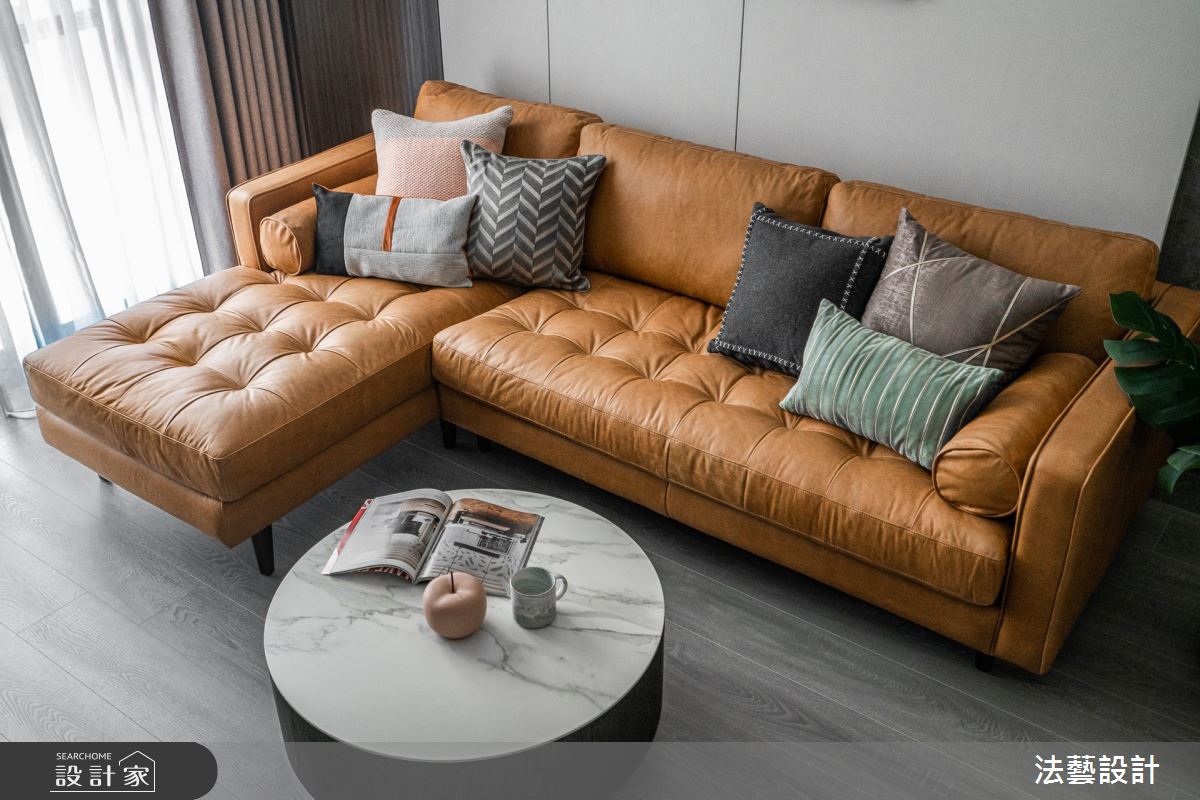 28坪老屋(31~40年)＿現代風客廳案例圖片＿法藝設計＿法藝_再現風華之11