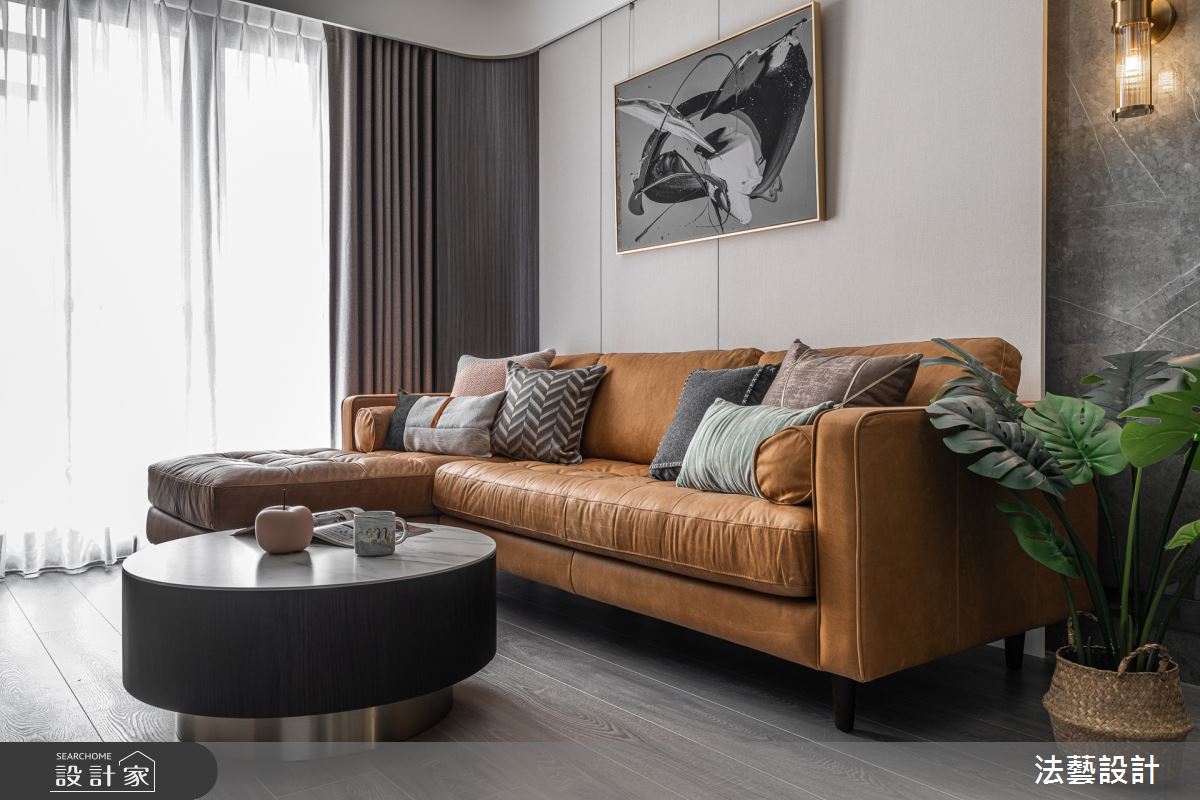 28坪老屋(31~40年)＿現代風客廳案例圖片＿法藝設計＿法藝_再現風華之6