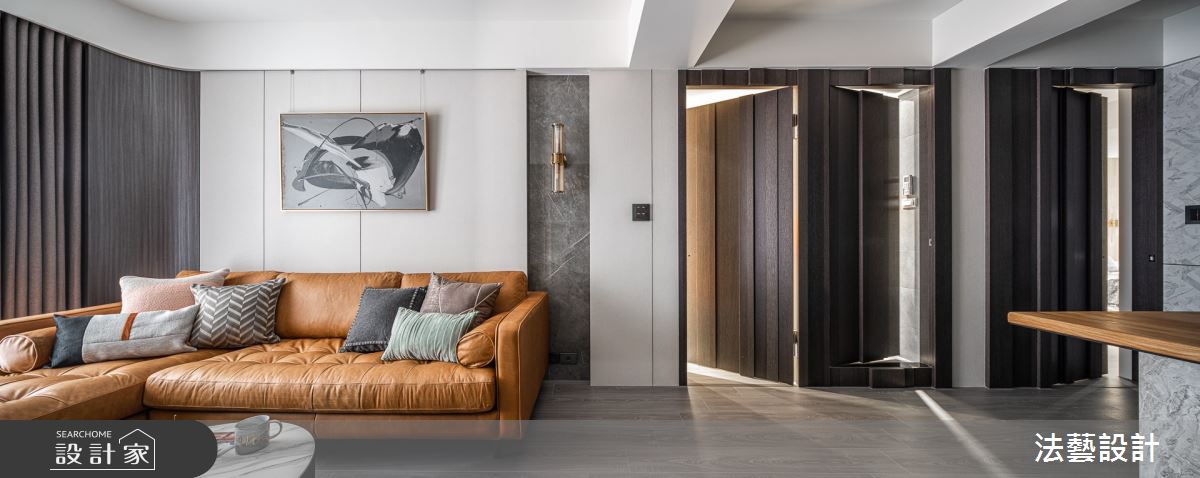 28坪老屋(31~40年)＿現代風客廳案例圖片＿法藝設計＿法藝_再現風華之14