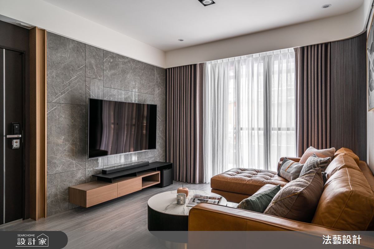 28坪老屋(31~40年)＿現代風客廳案例圖片＿法藝設計＿法藝_再現風華之3