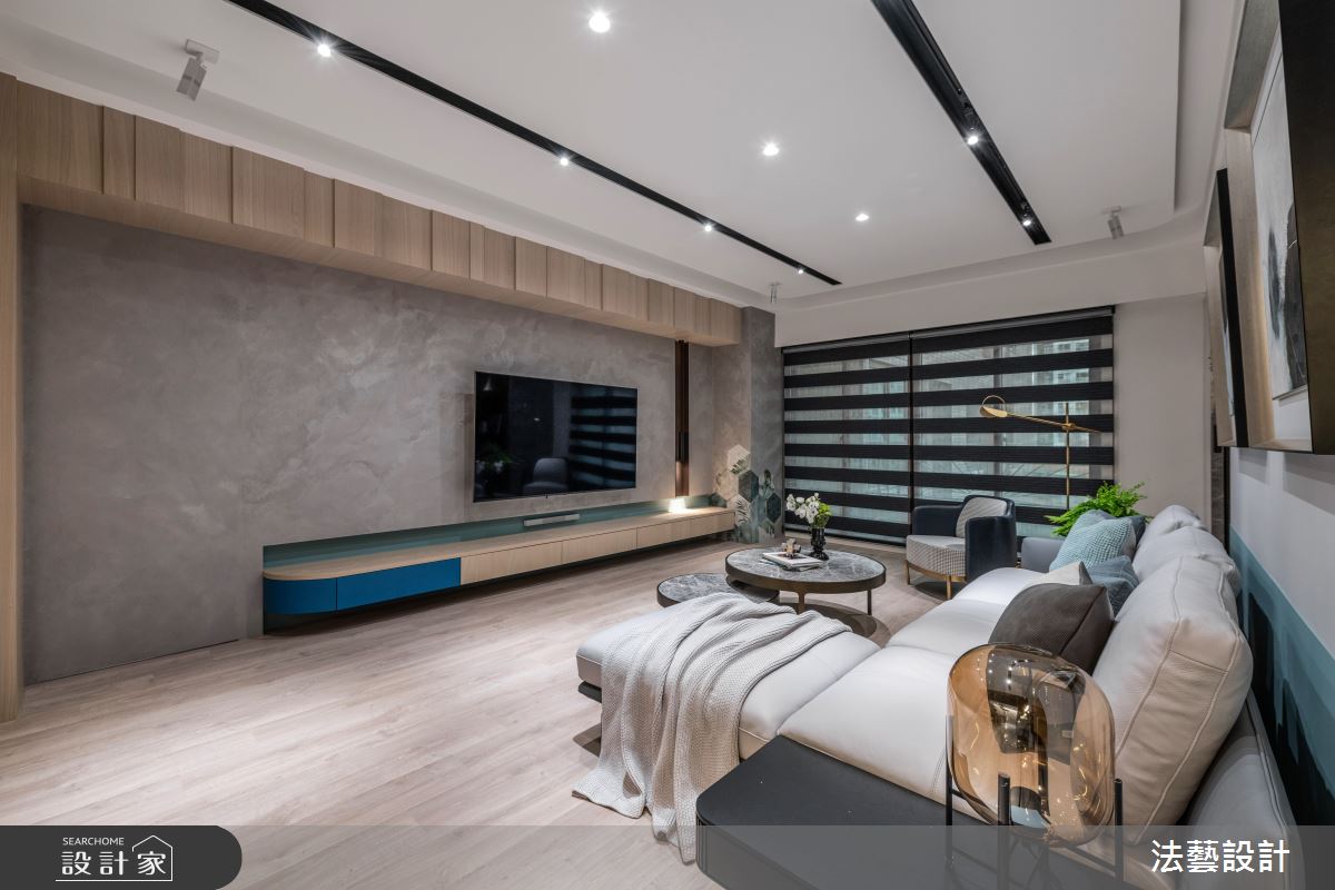 48坪中古屋(5~15年)＿現代風客廳案例圖片＿法藝設計＿法藝_時光迴廊之2