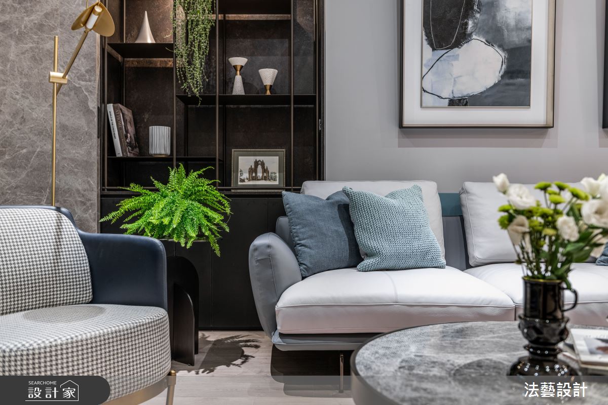 48坪中古屋(5~15年)＿現代風客廳案例圖片＿法藝設計＿法藝_時光迴廊之5