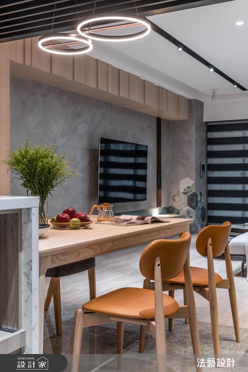 48坪中古屋(5~15年)＿現代風餐廳案例圖片＿法藝設計＿法藝_時光迴廊之13