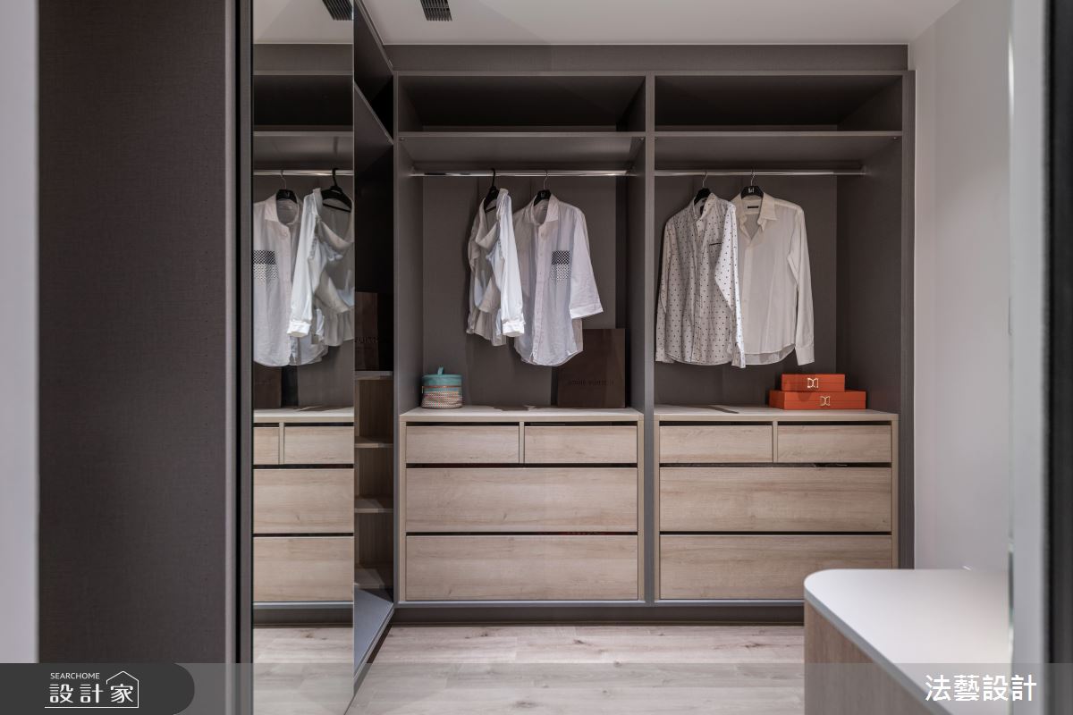 48坪中古屋(5~15年)＿現代風更衣間案例圖片＿法藝設計＿法藝_時光迴廊之19