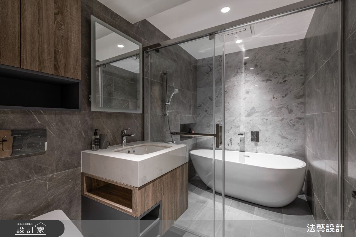 48坪中古屋(5~15年)＿現代風浴室案例圖片＿法藝設計＿法藝_時光迴廊之21