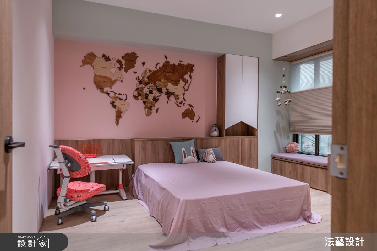 48坪中古屋(5~15年)＿現代風臥室臥榻案例圖片＿法藝設計＿法藝_時光迴廊之28
