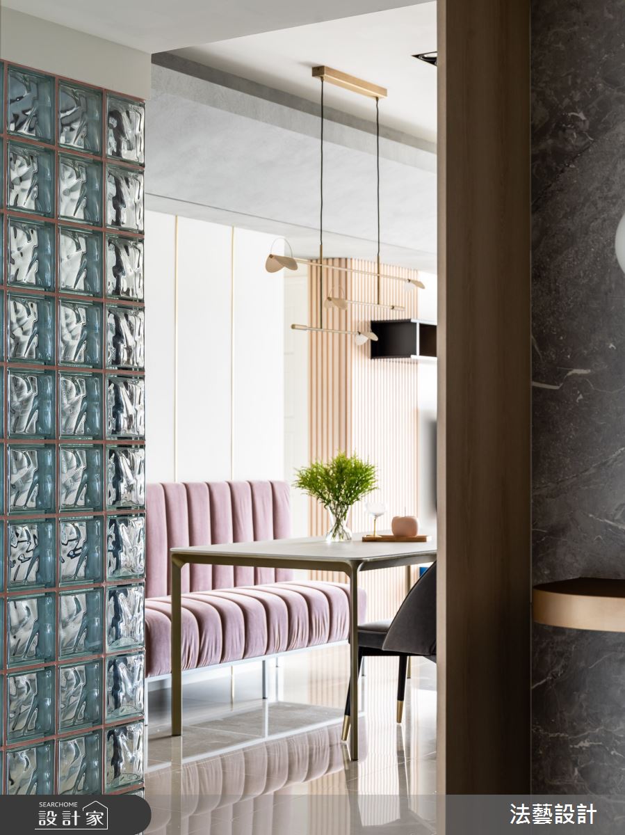 24坪中古屋(5~15年)＿混搭風玄關案例圖片＿法藝設計＿法藝_香頌午茶 Chanson之3