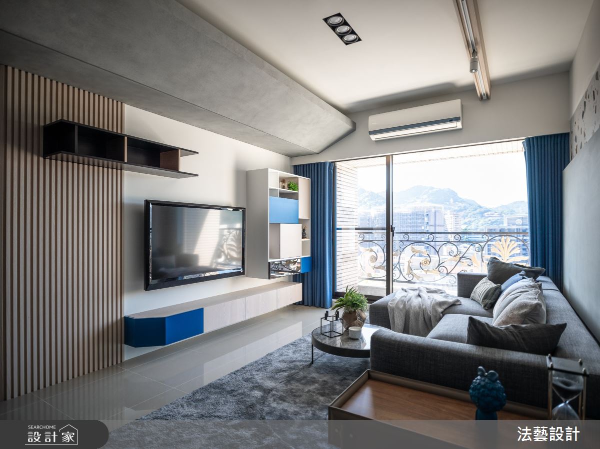 24坪中古屋(5~15年)＿混搭風客廳案例圖片＿法藝設計＿法藝_香頌午茶 Chanson之5
