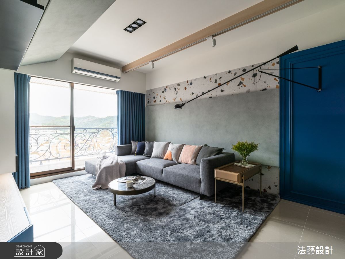 24坪中古屋(5~15年)＿混搭風客廳案例圖片＿法藝設計＿法藝_香頌午茶 Chanson之6