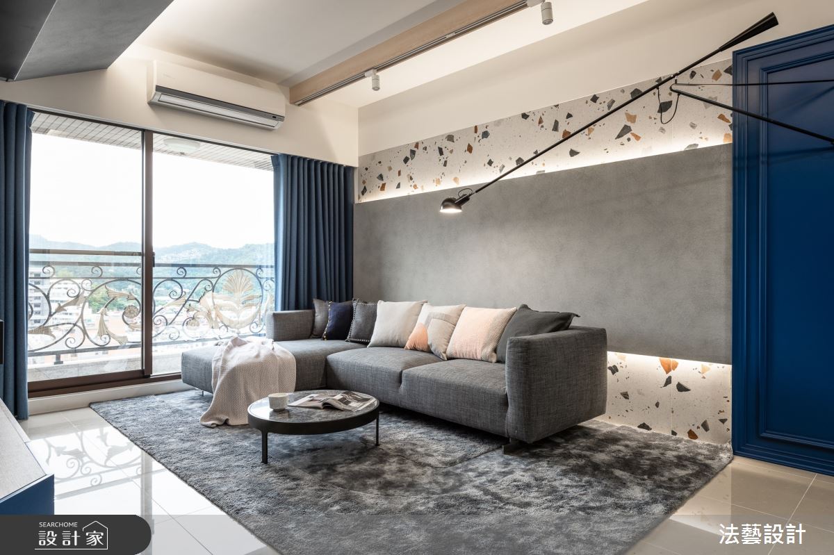 24坪中古屋(5~15年)＿混搭風客廳案例圖片＿法藝設計＿法藝_香頌午茶 Chanson之8