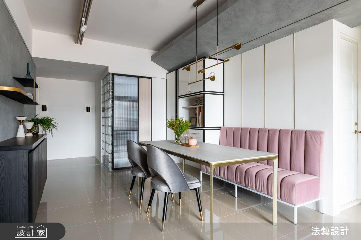 24坪中古屋(5~15年)＿混搭風餐廳案例圖片＿法藝設計＿法藝_香頌午茶 Chanson之13