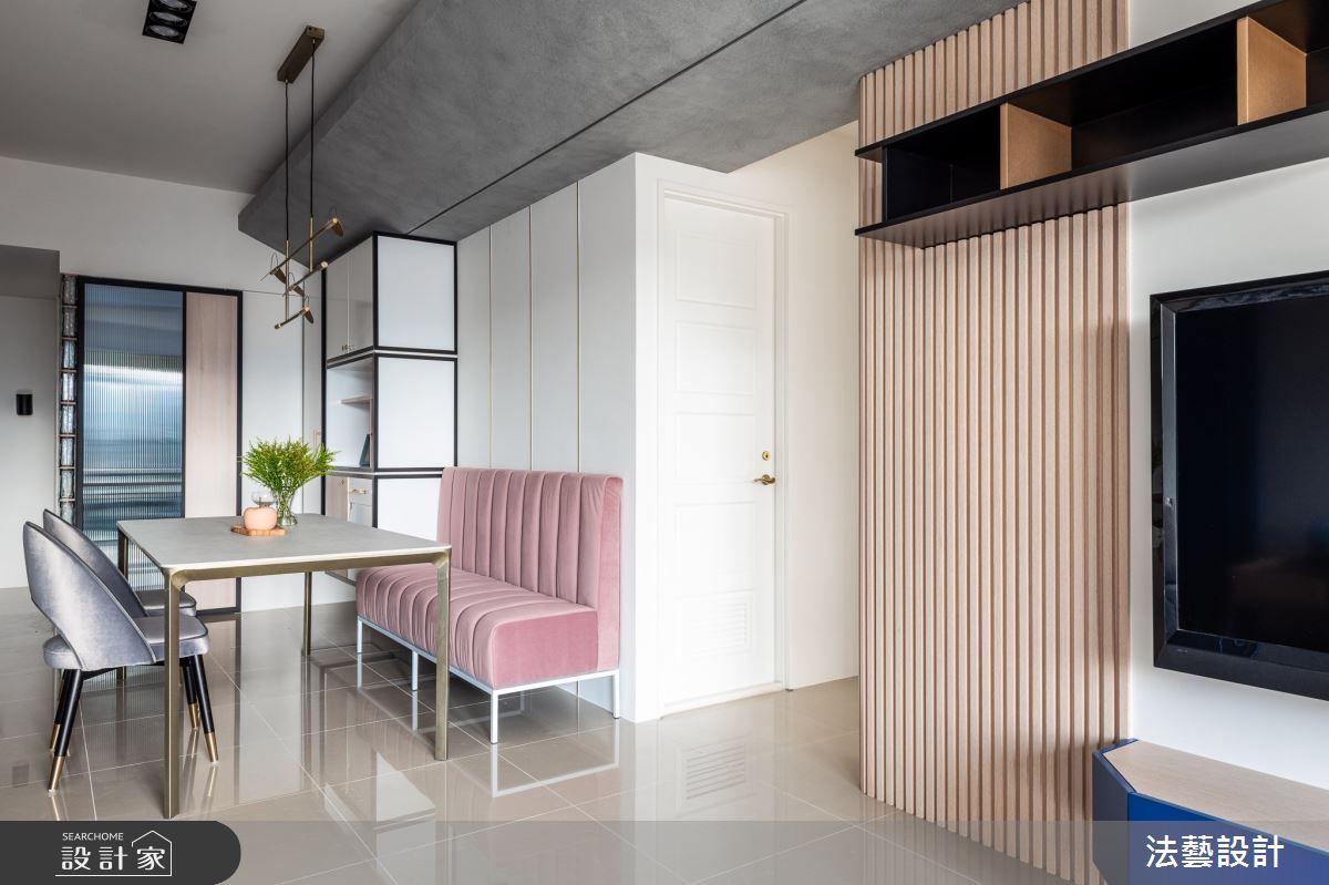 24坪中古屋(5~15年)＿混搭風客廳案例圖片＿法藝設計＿法藝_香頌午茶 Chanson之22