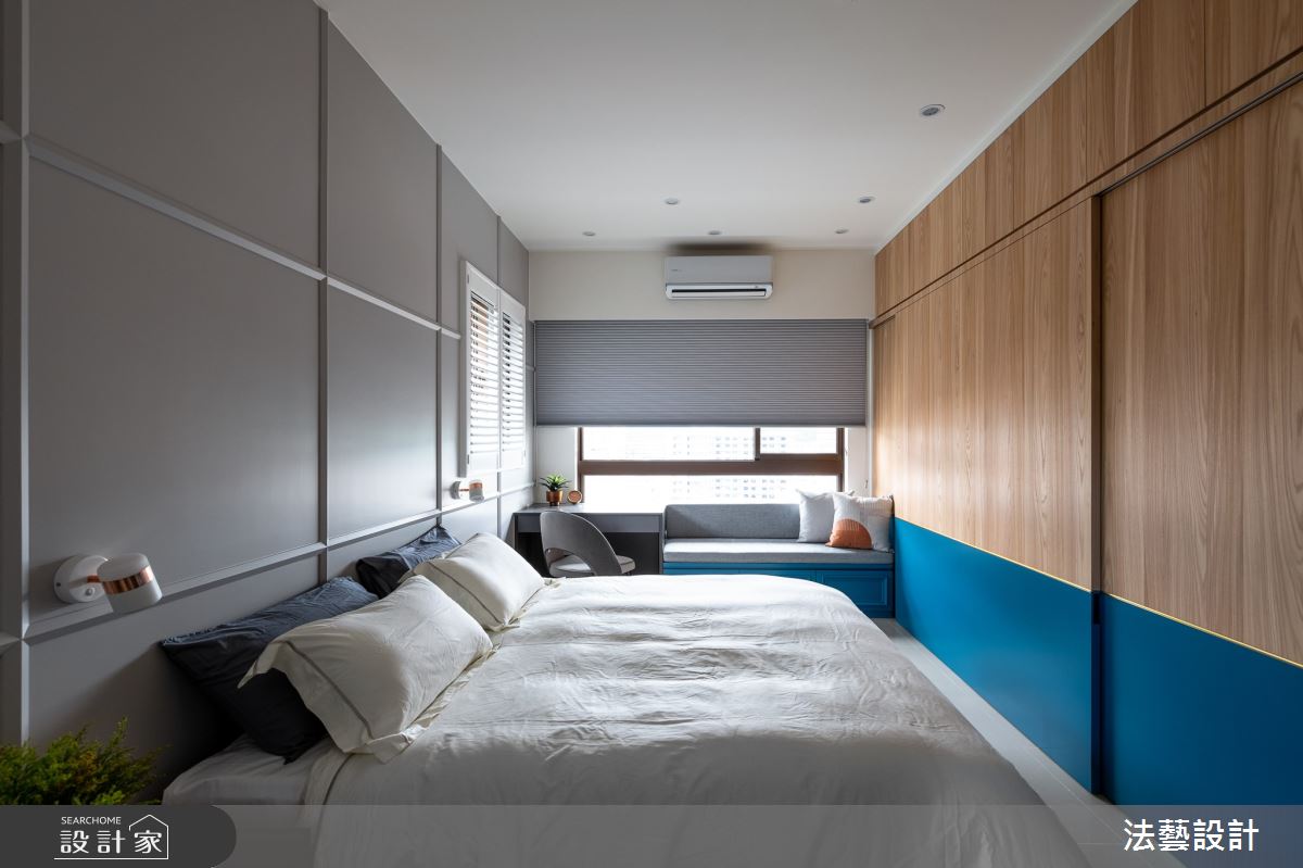 24坪中古屋(5~15年)＿混搭風臥室臥榻案例圖片＿法藝設計＿法藝_香頌午茶 Chanson之3840