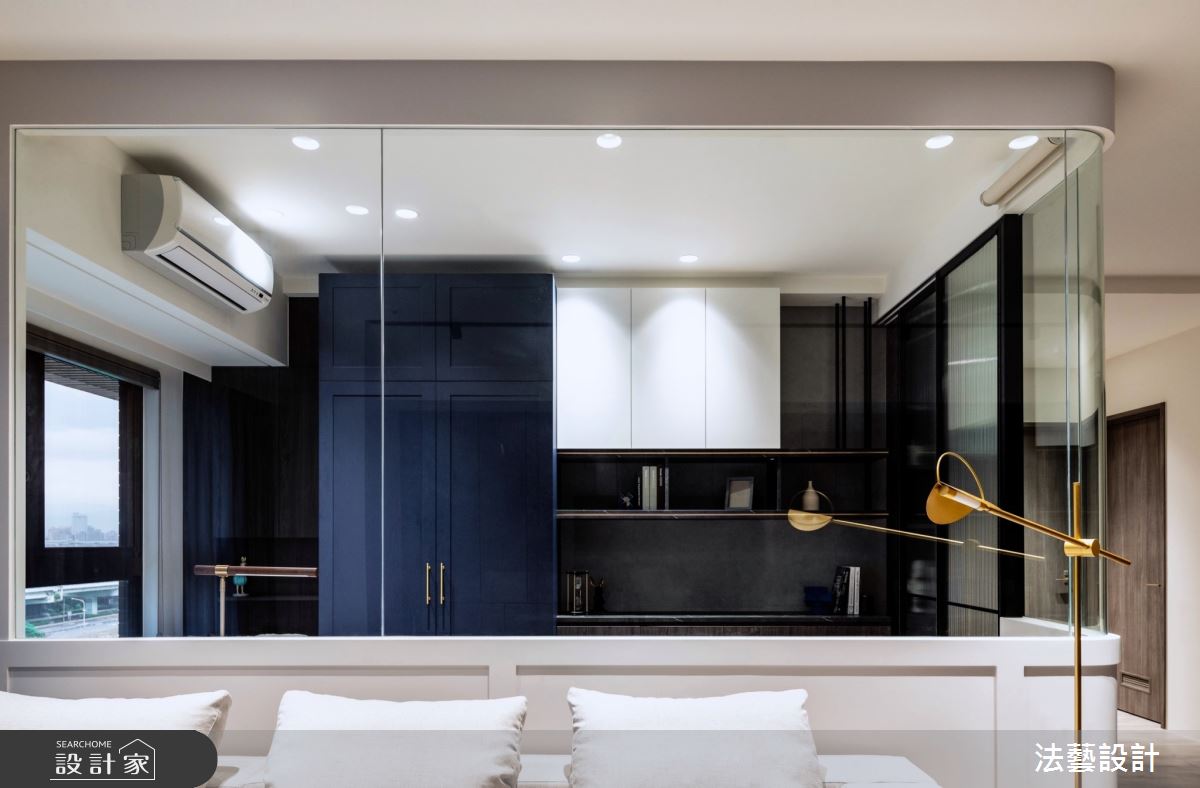 26坪新成屋(5年以下)＿混搭風書房案例圖片＿法藝設計＿法藝_紳藍之家之21