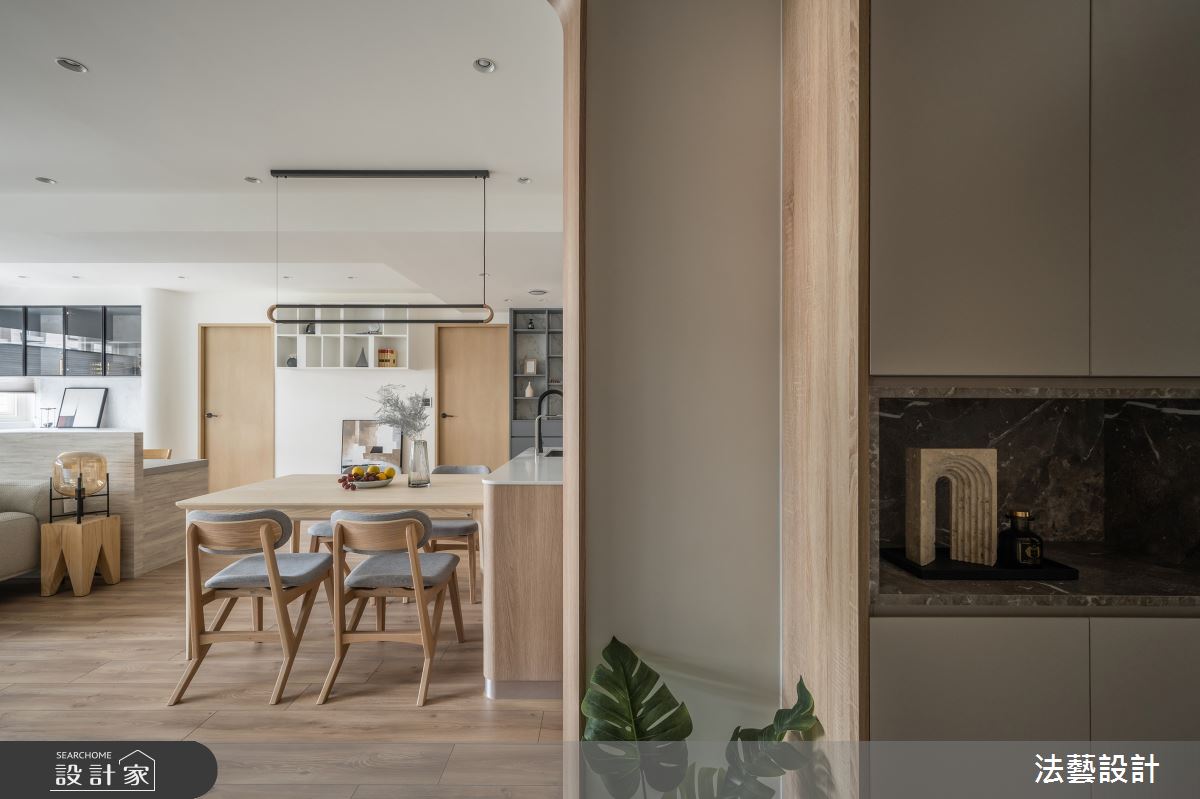 37坪老屋(31~40年)＿現代風玄關餐廳案例圖片＿法藝設計＿法藝_春日暖暖之3