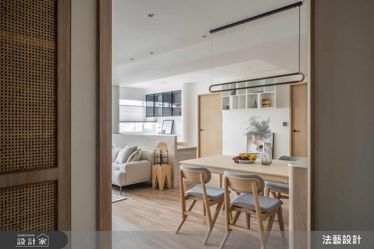 37坪老屋(31~40年)＿現代風玄關餐廳案例圖片＿法藝設計＿法藝_春日暖暖之4