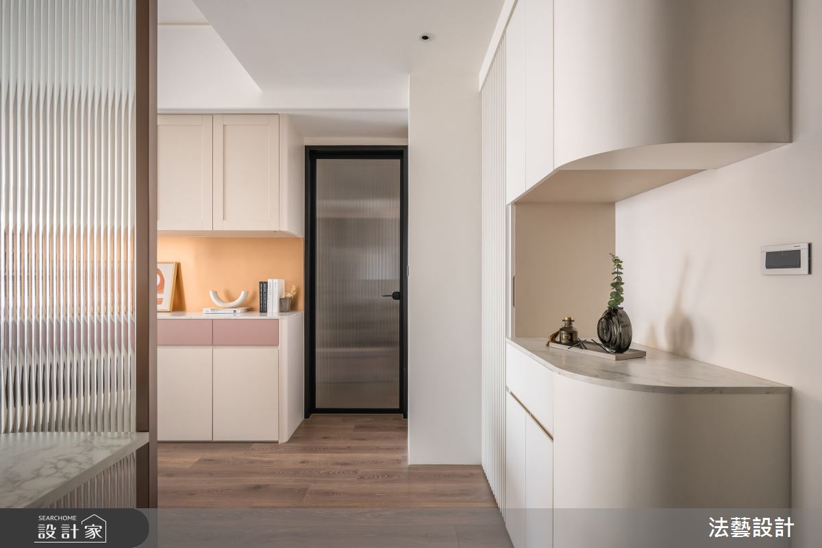 30坪新成屋(5年以下)＿北歐風玄關案例圖片＿法藝設計＿法藝_微醺光蘊之4