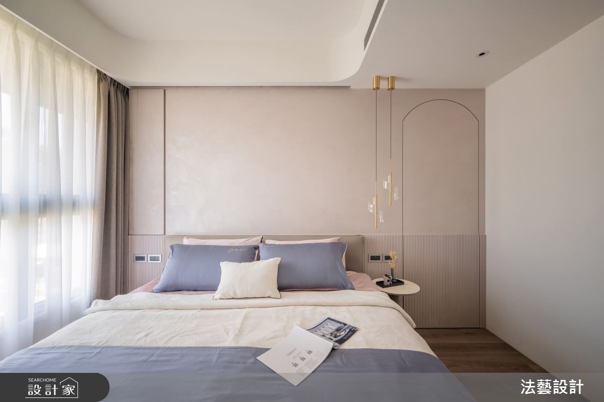 30坪新成屋(5年以下)＿北歐風臥室案例圖片＿法藝設計＿法藝_微醺光蘊之18