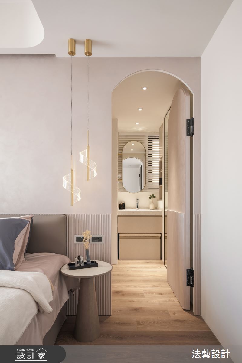 30坪新成屋(5年以下)＿北歐風臥室案例圖片＿法藝設計＿法藝_微醺光蘊之20