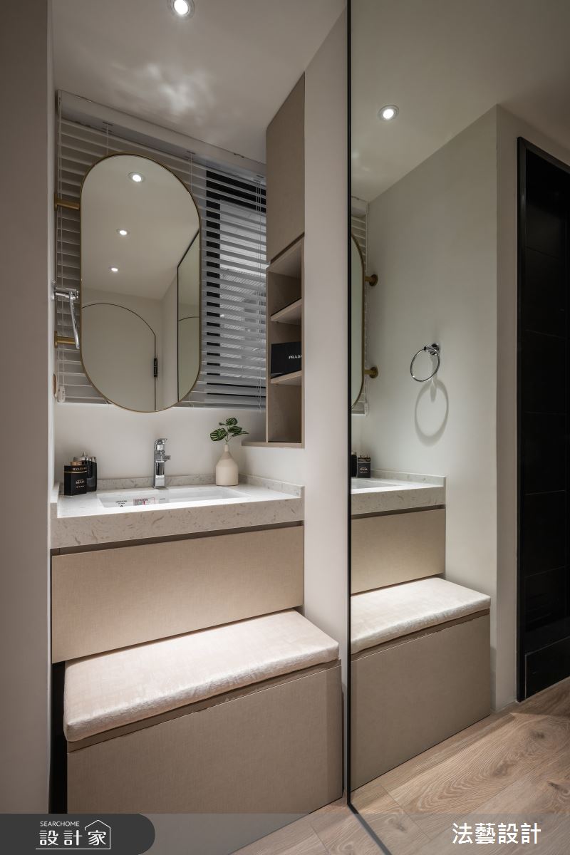 30坪新成屋(5年以下)＿北歐風浴室案例圖片＿法藝設計＿法藝_微醺光蘊之22