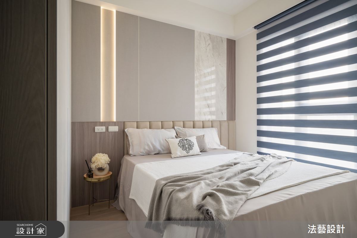 26坪新成屋(5年以下)＿現代風臥室案例圖片＿法藝設計＿法藝_秋沐森森之22