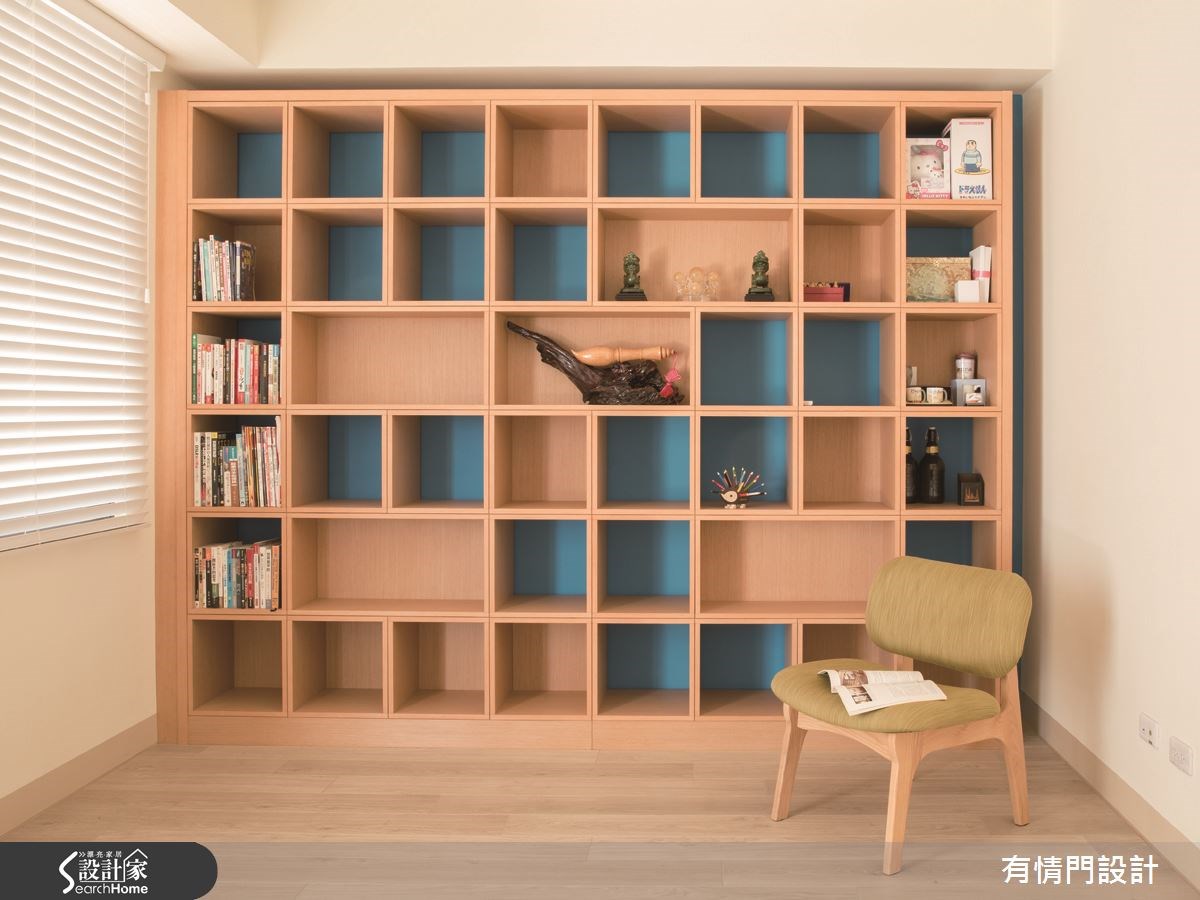 30坪新成屋(5年以下)＿現代風書房案例圖片＿有情門＿有情門_01之4