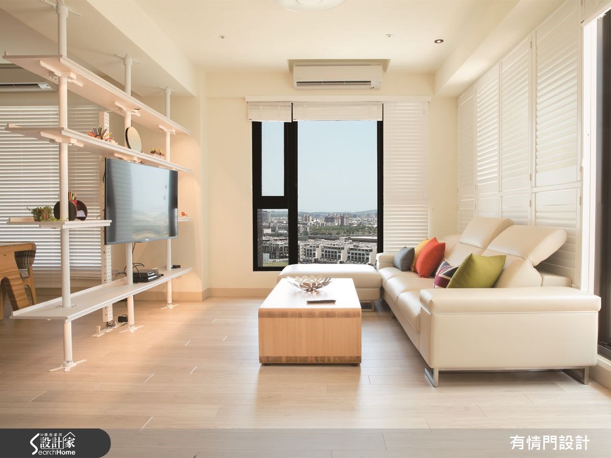 30坪新成屋(5年以下)＿現代風客廳案例圖片＿有情門＿有情門_01之7