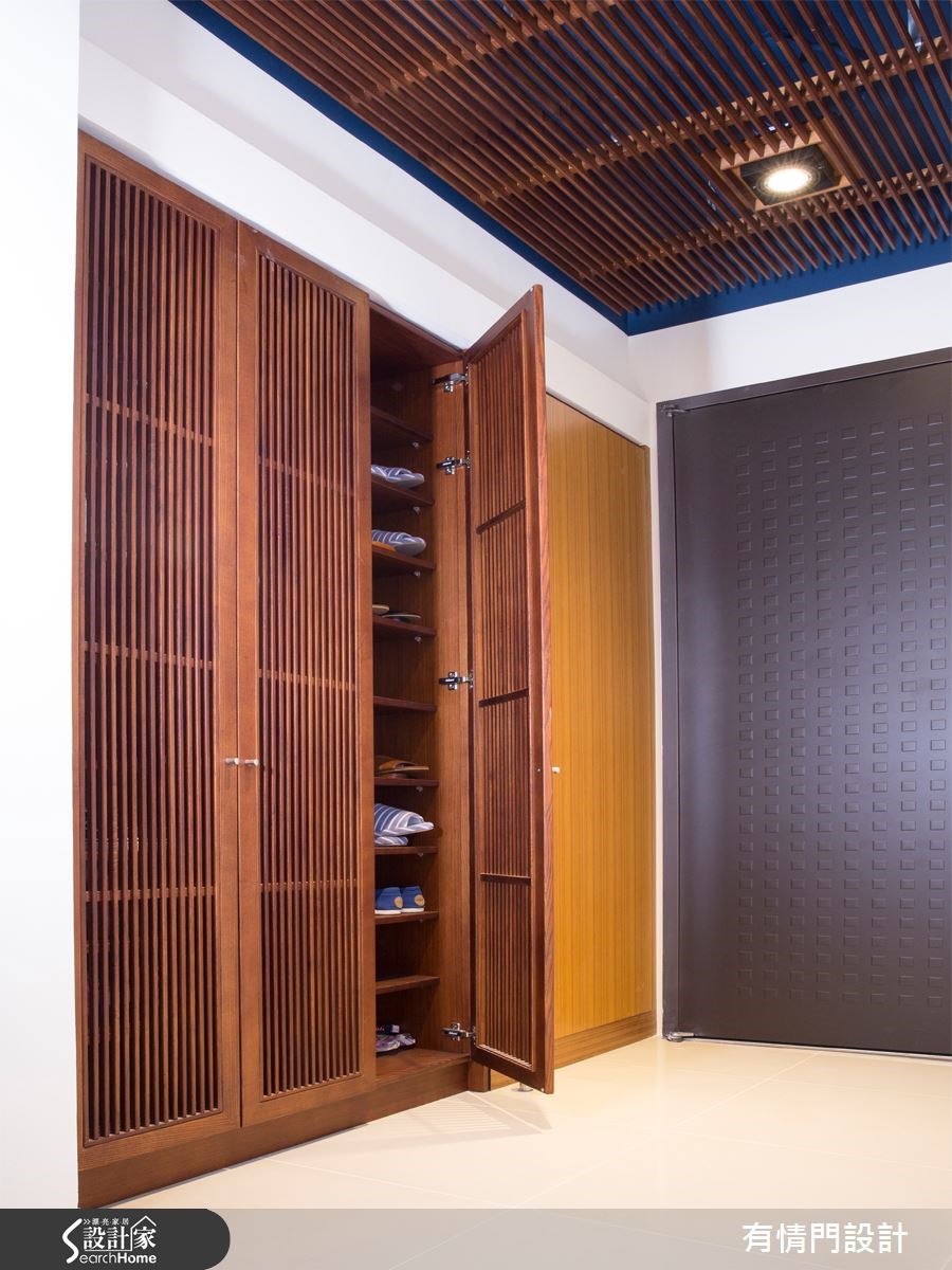 25坪新成屋(5年以下)＿混搭風玄關案例圖片＿有情門＿有情門_03之1