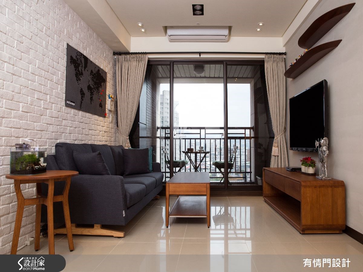 25坪新成屋(5年以下)＿混搭風客廳案例圖片＿有情門＿有情門_03之6592