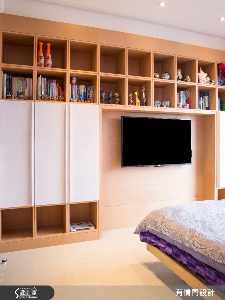 25坪新成屋(5年以下)＿混搭風臥室案例圖片＿有情門＿有情門_03之7