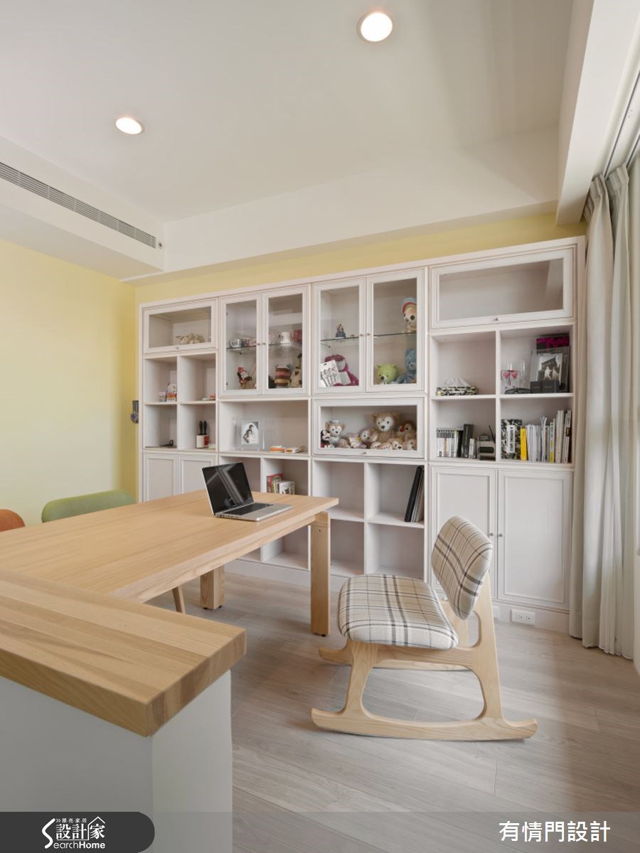 30坪新成屋(5年以下)＿鄉村風書房案例圖片＿有情門＿有情門_08之5