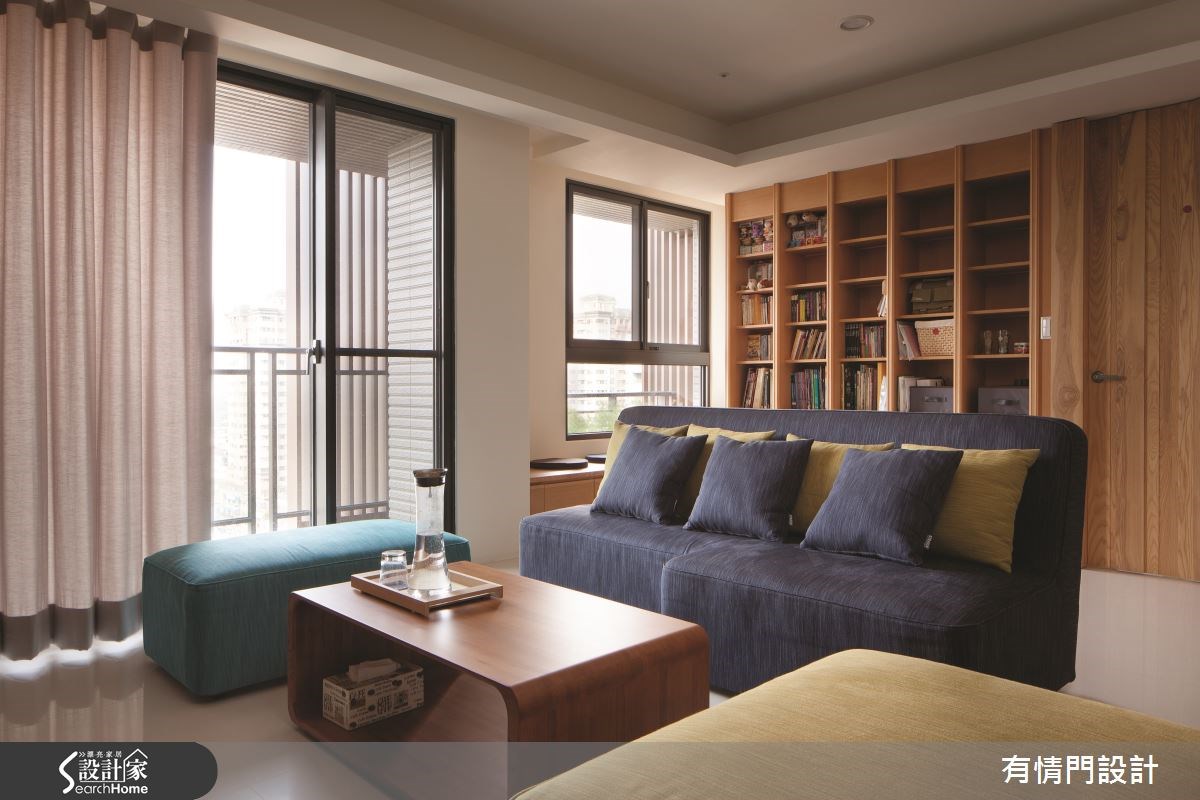 25坪中古屋(5~15年)＿人文禪風客廳案例圖片＿有情門＿有情門_09之6