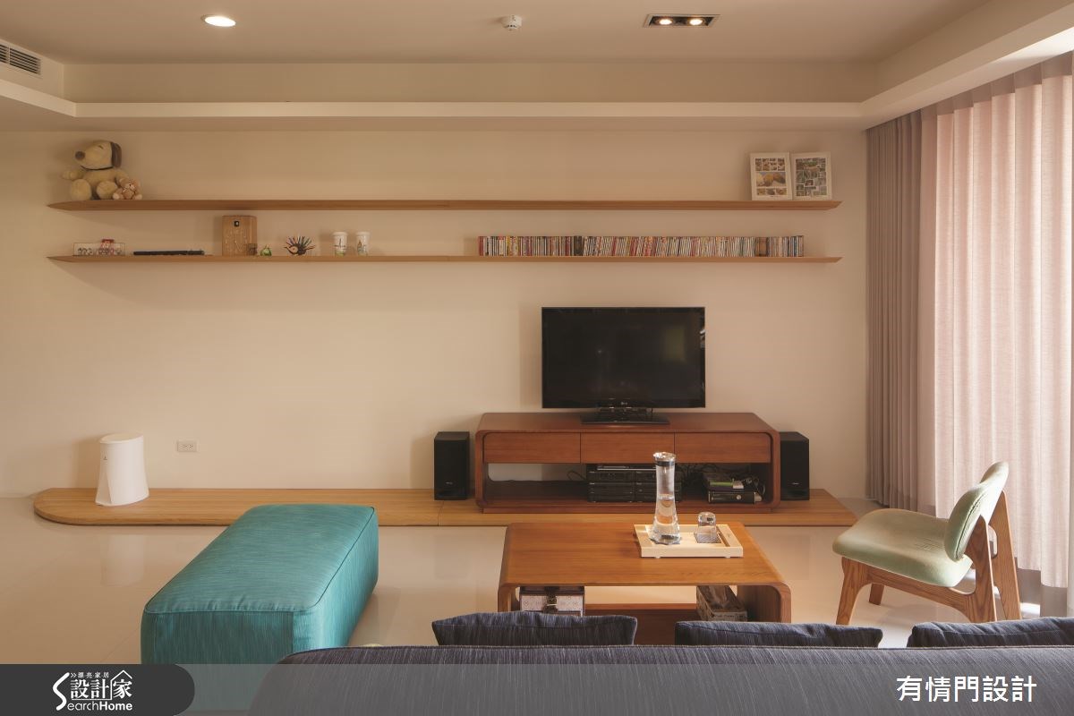 25坪中古屋(5~15年)＿人文禪風客廳案例圖片＿有情門＿有情門_09之8
