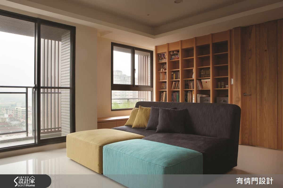 25坪中古屋(5~15年)＿人文禪風客廳案例圖片＿有情門＿有情門_09之12